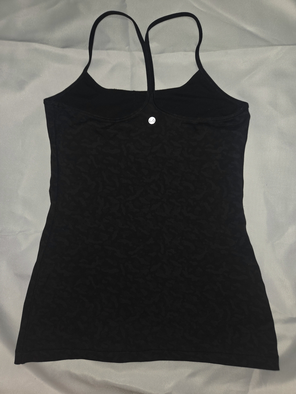 CRZ YOGA Black Racerback Muscle Tank - Picture 2 of 2